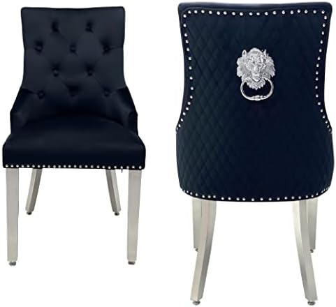 Majestic Black Bench + a set of 4 luxurious chairs