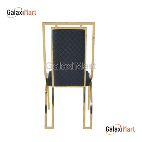 Windsor Black & Gold Dining Chair