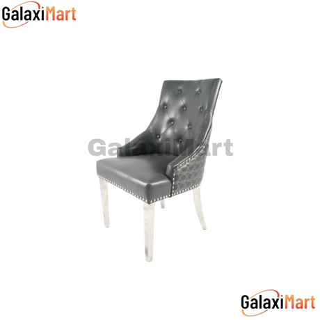 Roma PU Leather Luxurious Loin Knocker Dining Chair Collection