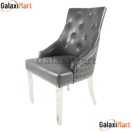 Roma PU Leather Luxurious Ring Knocker Dining Chair Collection