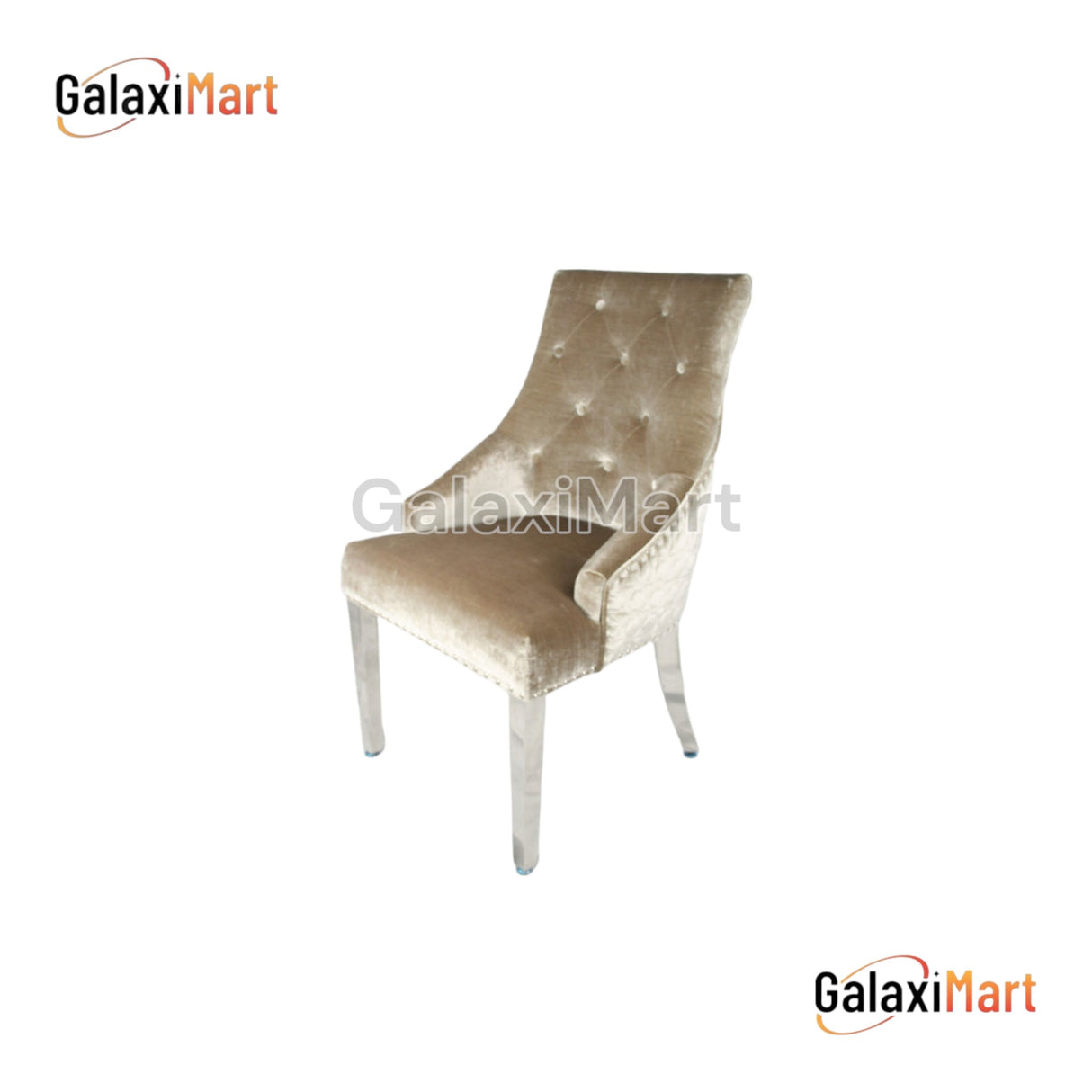 Ariana 150cm/ 180cm/200cm Brown Marble Dining Table and Beige Velvet Dining Chairs