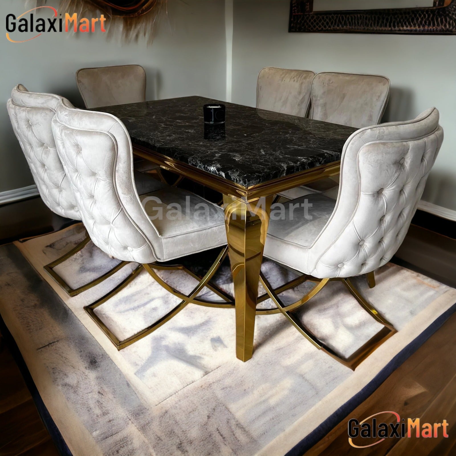 Marble dining best sale table set price