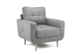 Aurora Sofa Grey 3 Seater