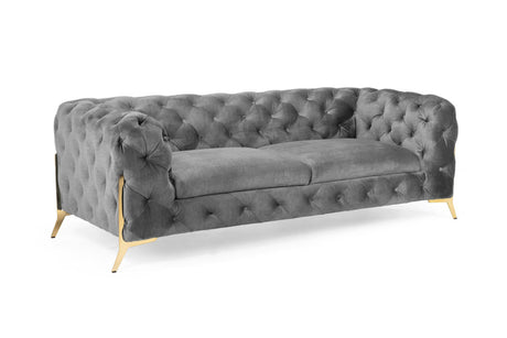 Chelsea Chesterfield Sofa Deep Ocean 3 Seater