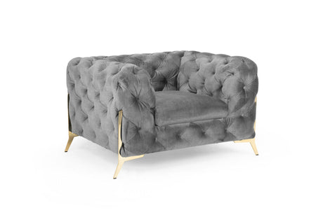 Chelsea Chesterfield Sofa Deep Ocean 3 Seater