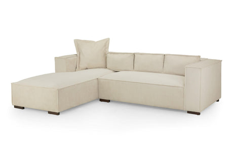 Chloe Sofa Natural Right Hand Facing Corner