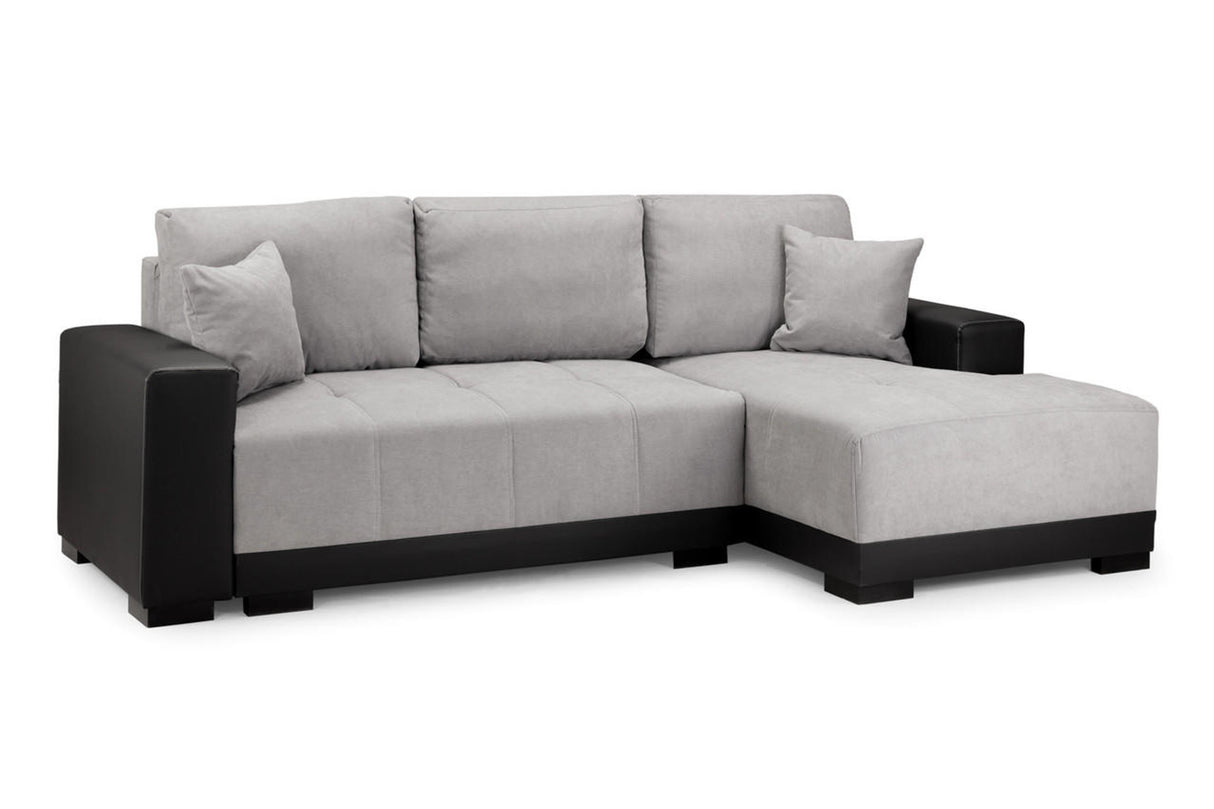 Cimiano Sofabed Grey Right Hand Facing Corner