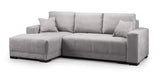 Cimiano Sofabed Grey Right Hand Facing Corner