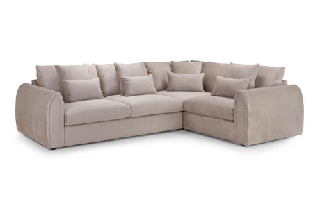 Mirabel Sofa Mocha Left Hand Facing Corner