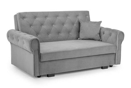 Rosalind Sofabed Plush Grey 3 Seater