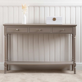 Delta Taupe Large Console Table