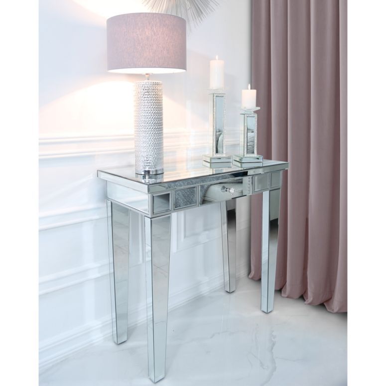 Classic Mirror Console Table