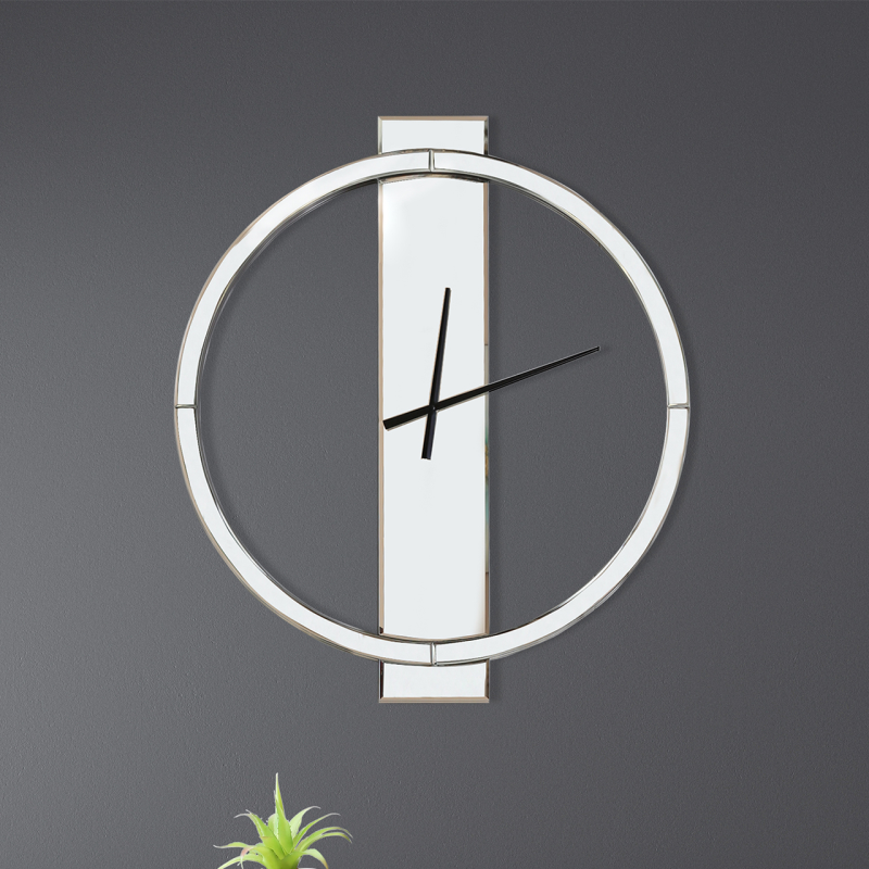 80cm Mirror Wall Clock