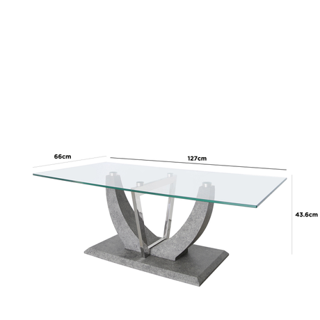 Leo Grey Coffee Table