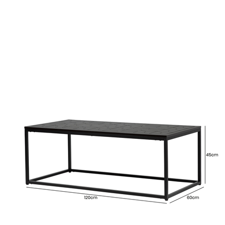 Solenn Black Coffee Table