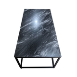 Alora Black Metal Coffee Table