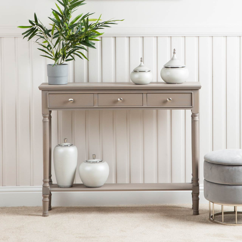 Delta Taupe Medium Console Table