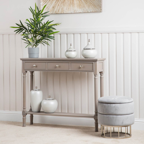 Delta Taupe Medium Console Table